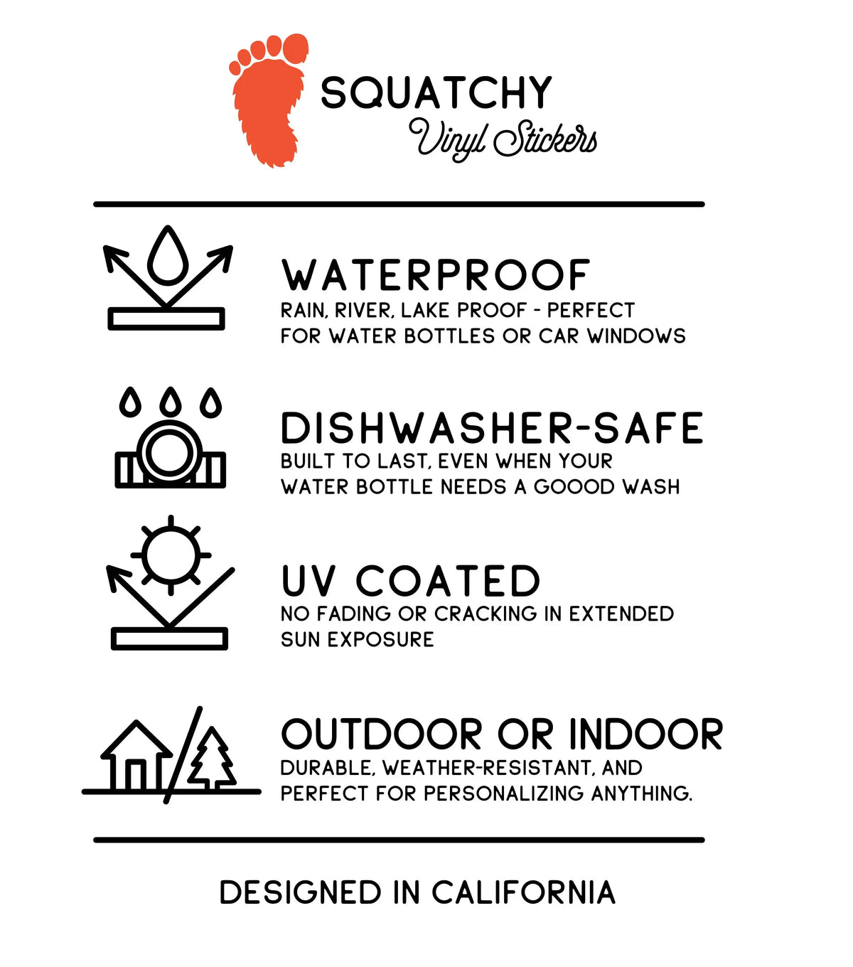 Food over Pharma Green Waterproof Sticker