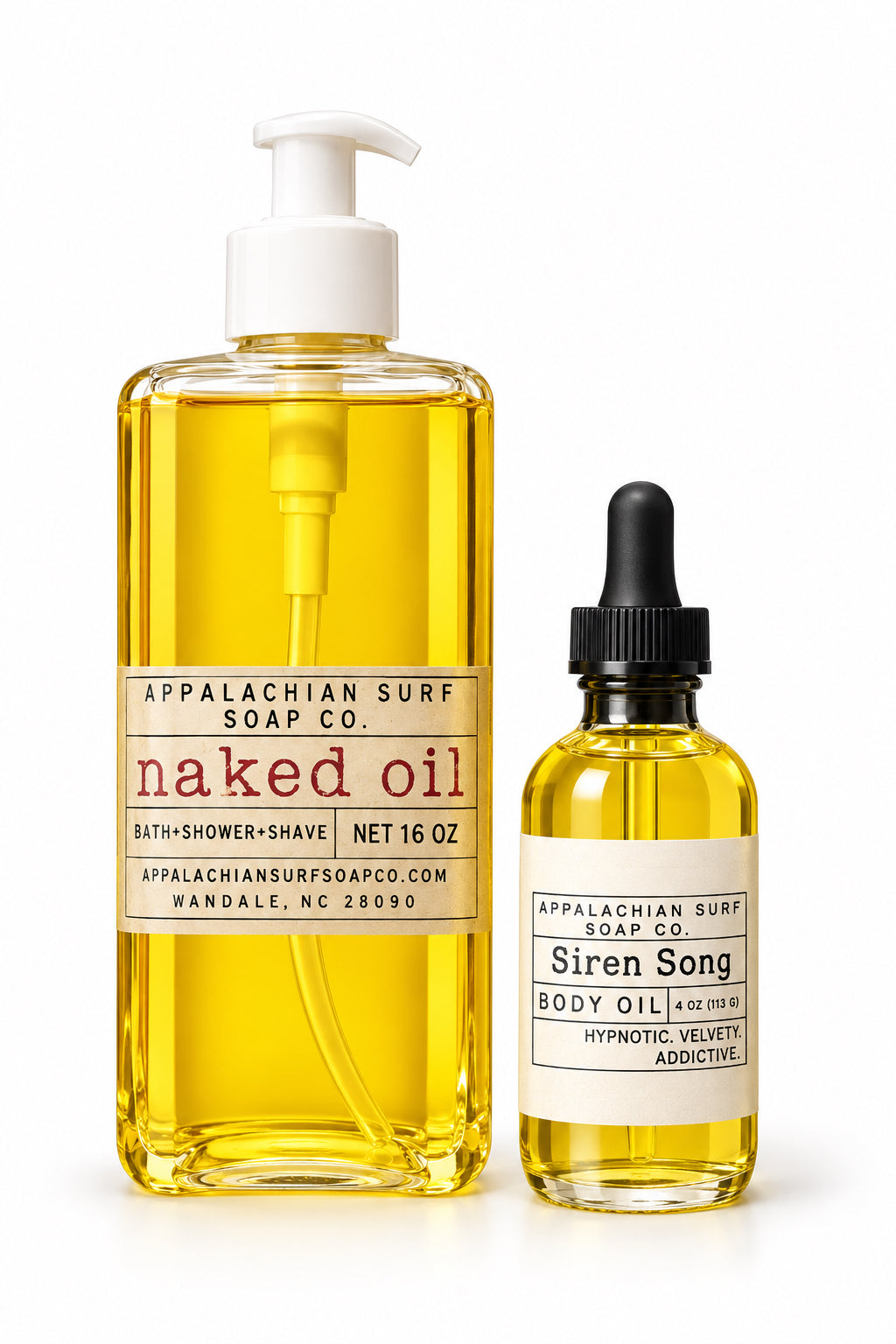 Naked + Body Oil Gift Set