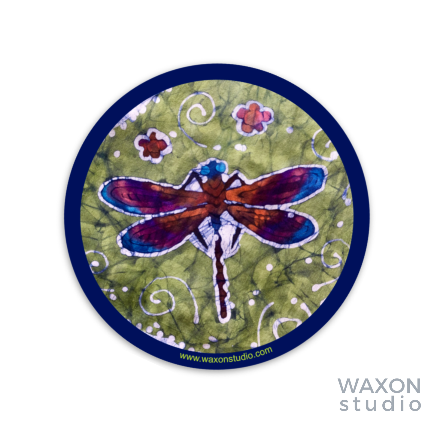 Dragonfly Vinyl Sticker 3”