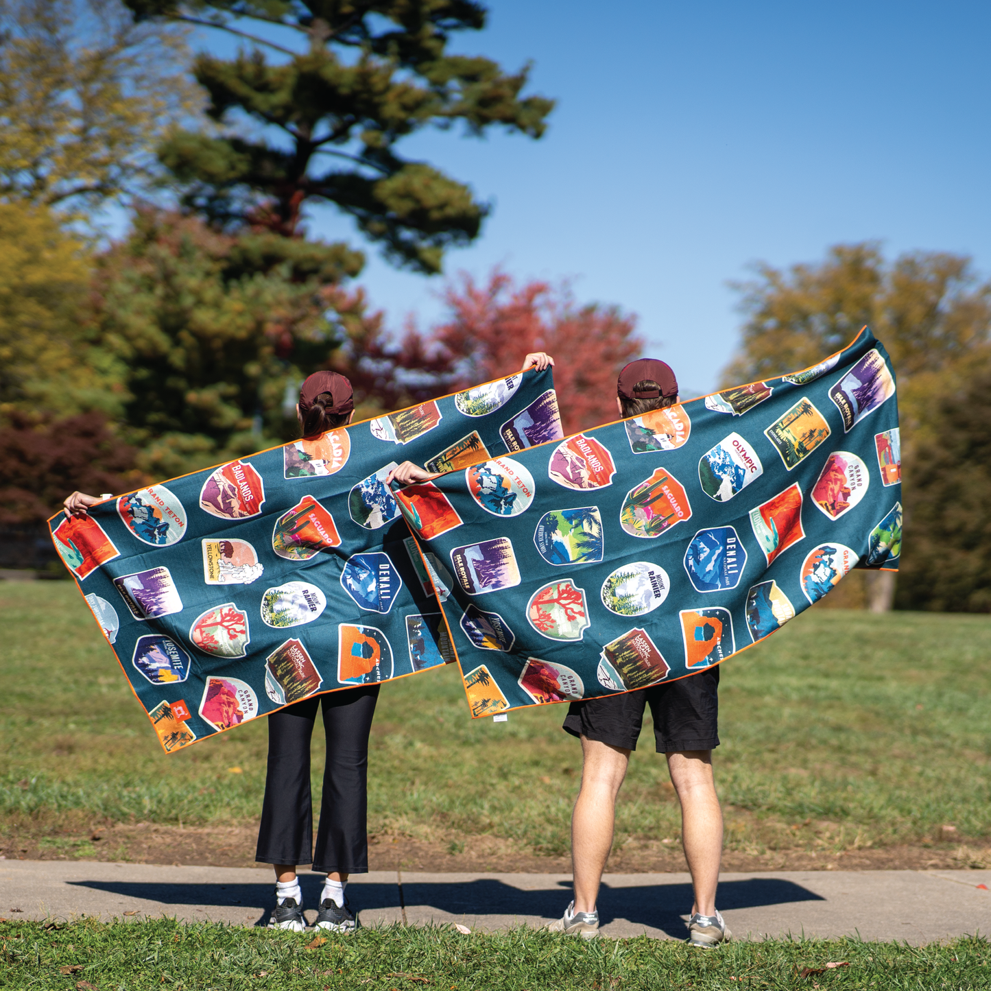 National Parks Car Seat Cover Towel