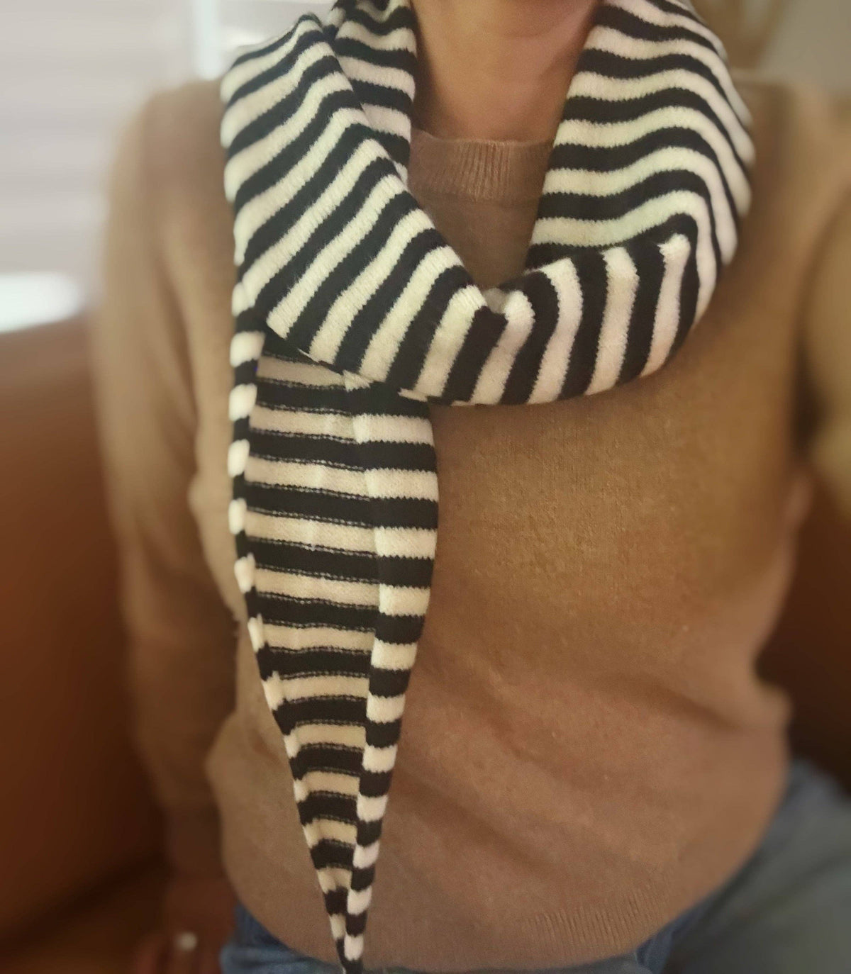 Switchback Skinny Scarf