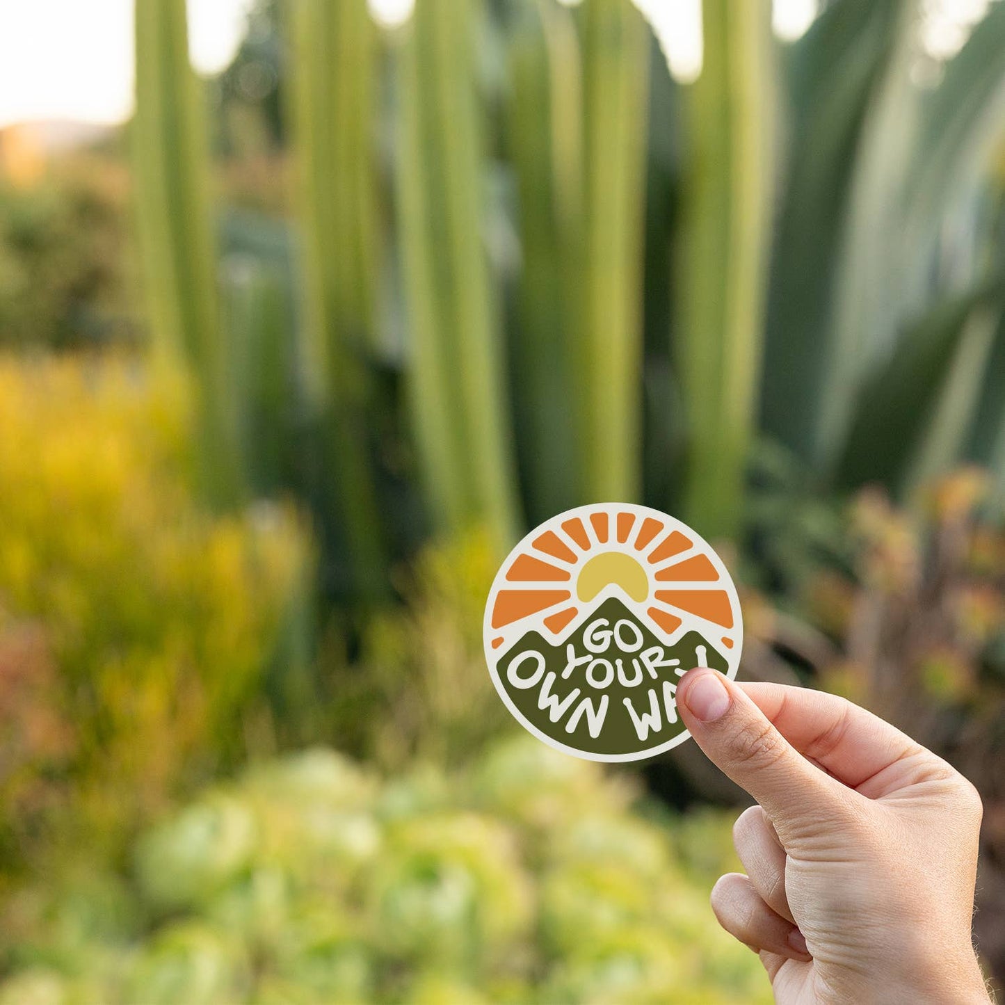 Go Your Own Way - Vinyl Sticker