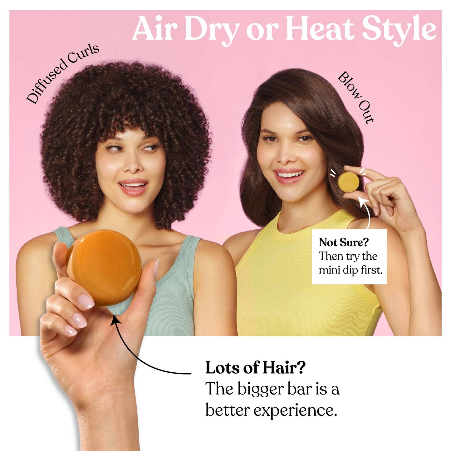 Dip Conditioner Bar & After Swim Detangler - Rosewater & Jasmine