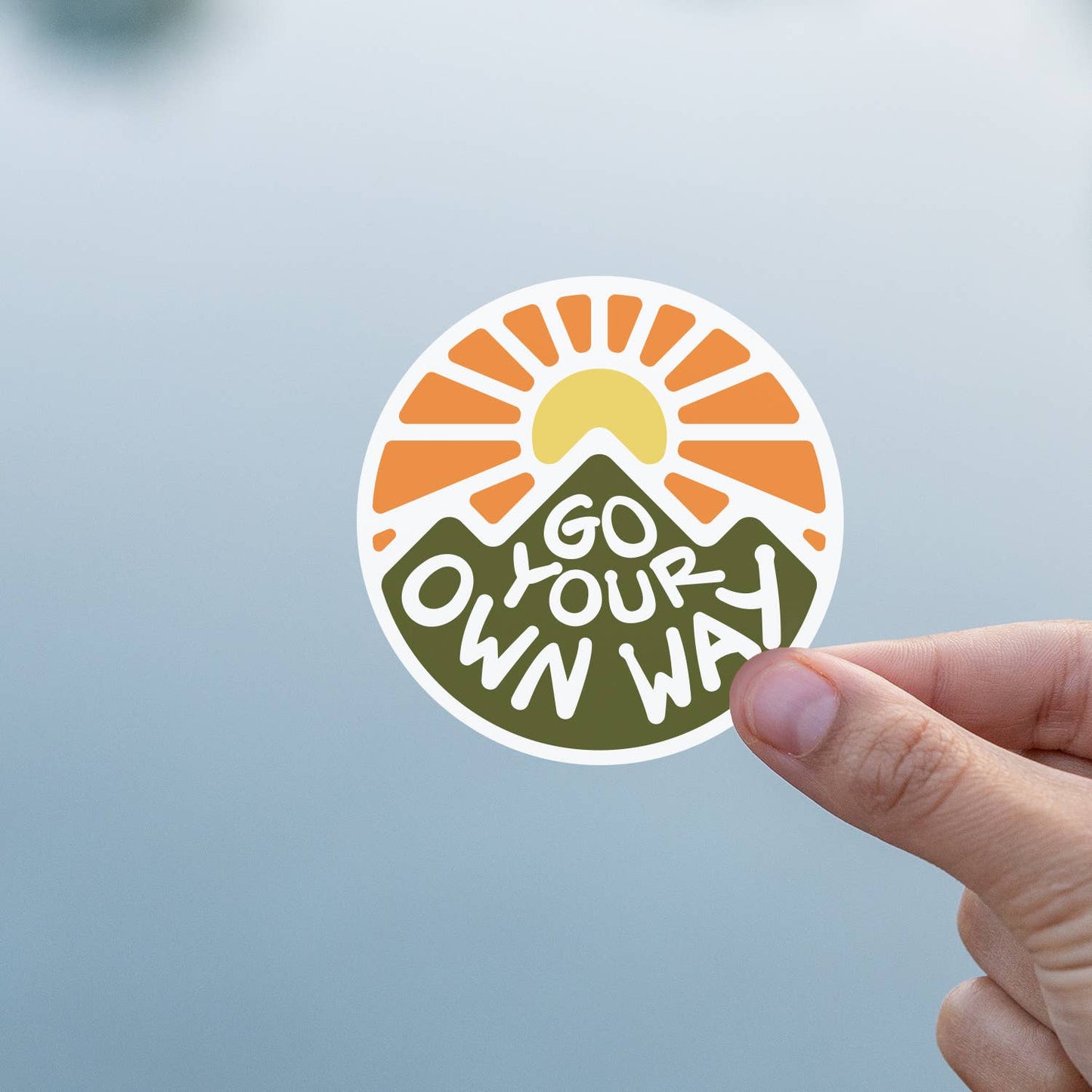 Go Your Own Way - Vinyl Sticker