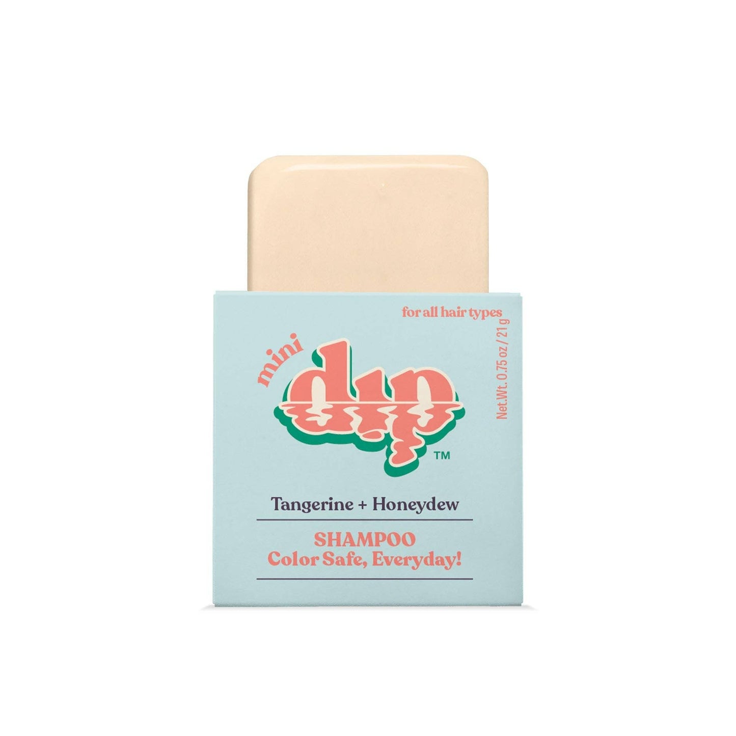Mini Dip Shampoo Bar: Color Safe, Everyday - Tangerine & Honeydew