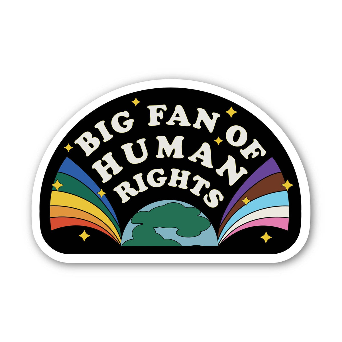 "Big fan of human rights"