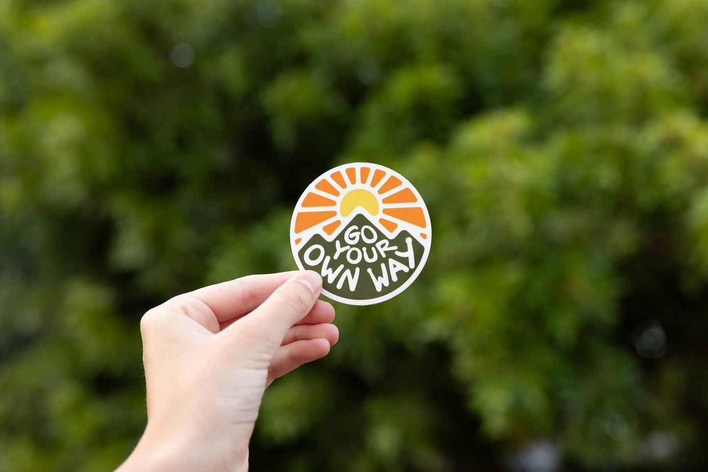 Go Your Own Way - Vinyl Sticker