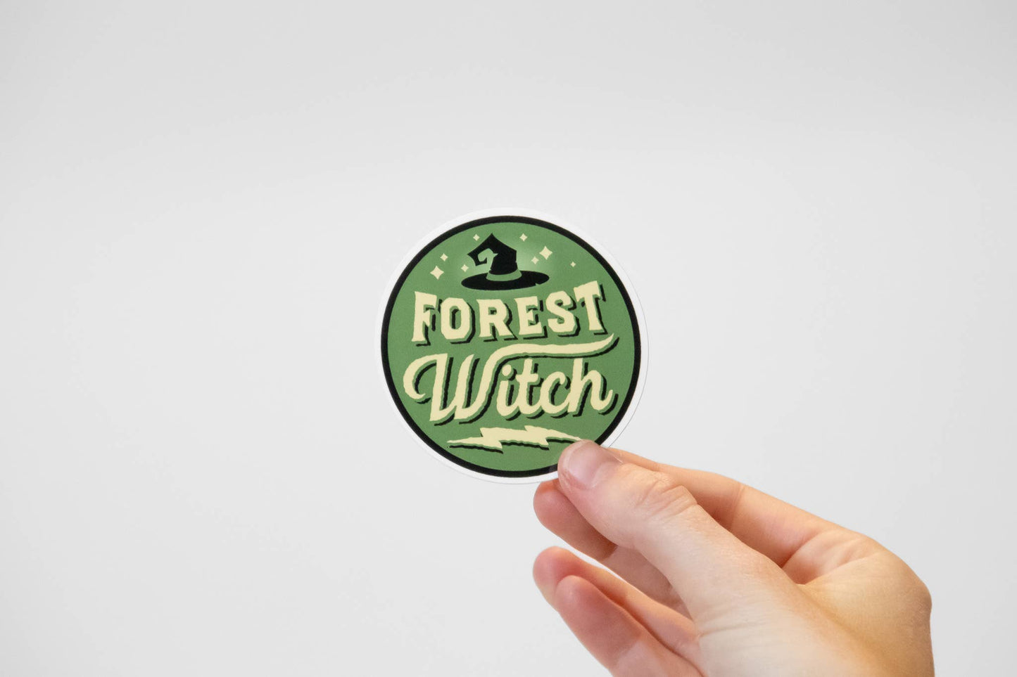 Forest Witch Sticker | Dishwasher Safe Decal