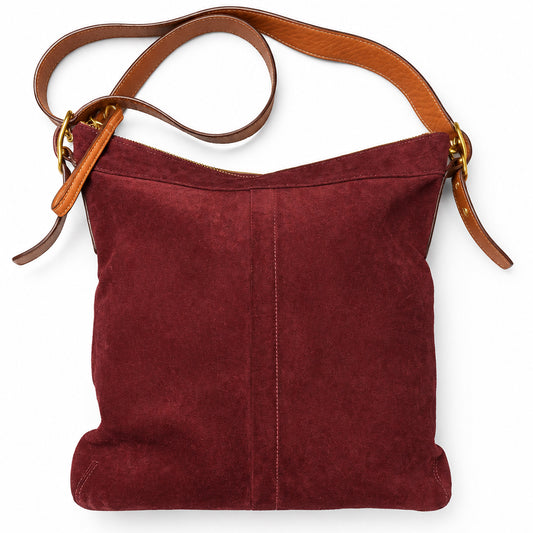 Vintage Coach Suede Shoulder Bag