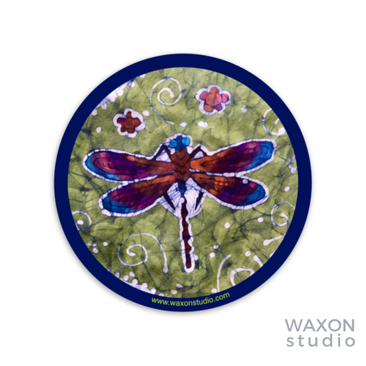 Dragonfly Vinyl Sticker 3”