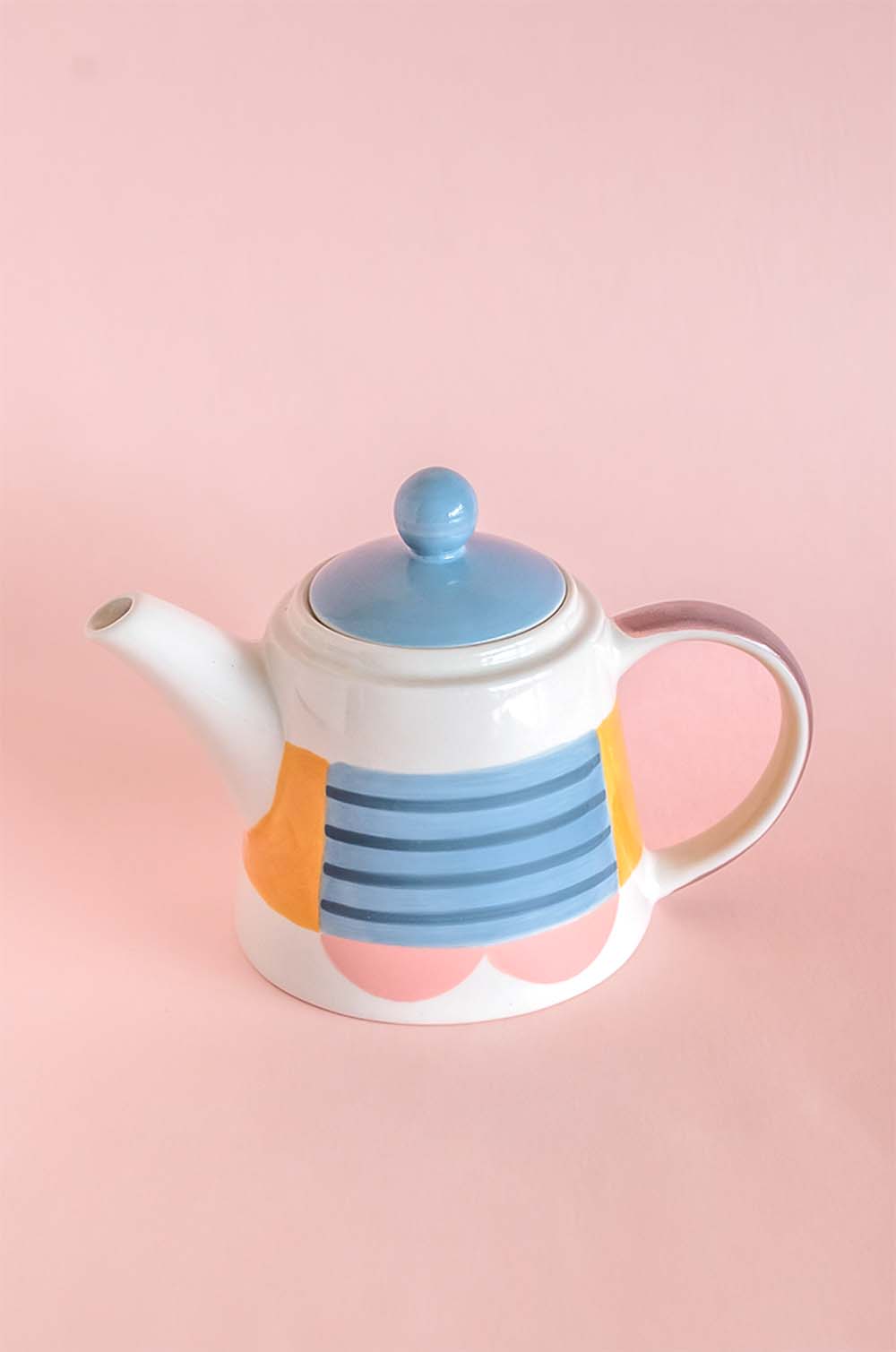 Tea for One- Mug | Handpainted Stoneware