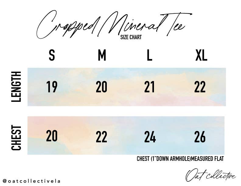 SPREAD KINDNESS Cropped Mineral Graphic Top