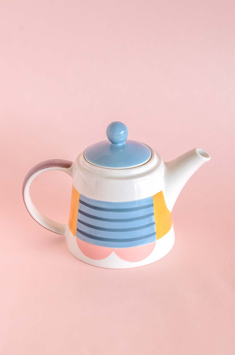 Tea for One- Mug | Handpainted Stoneware