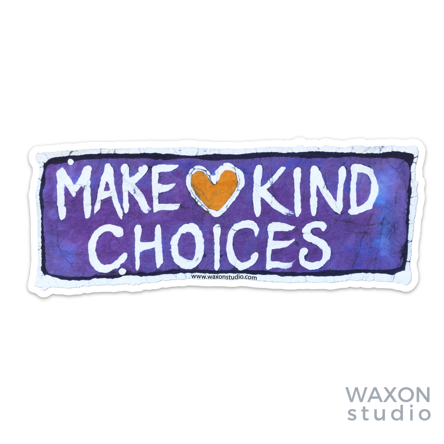 “Make Kind Choices” Vinyl Sticker 2.35x6”