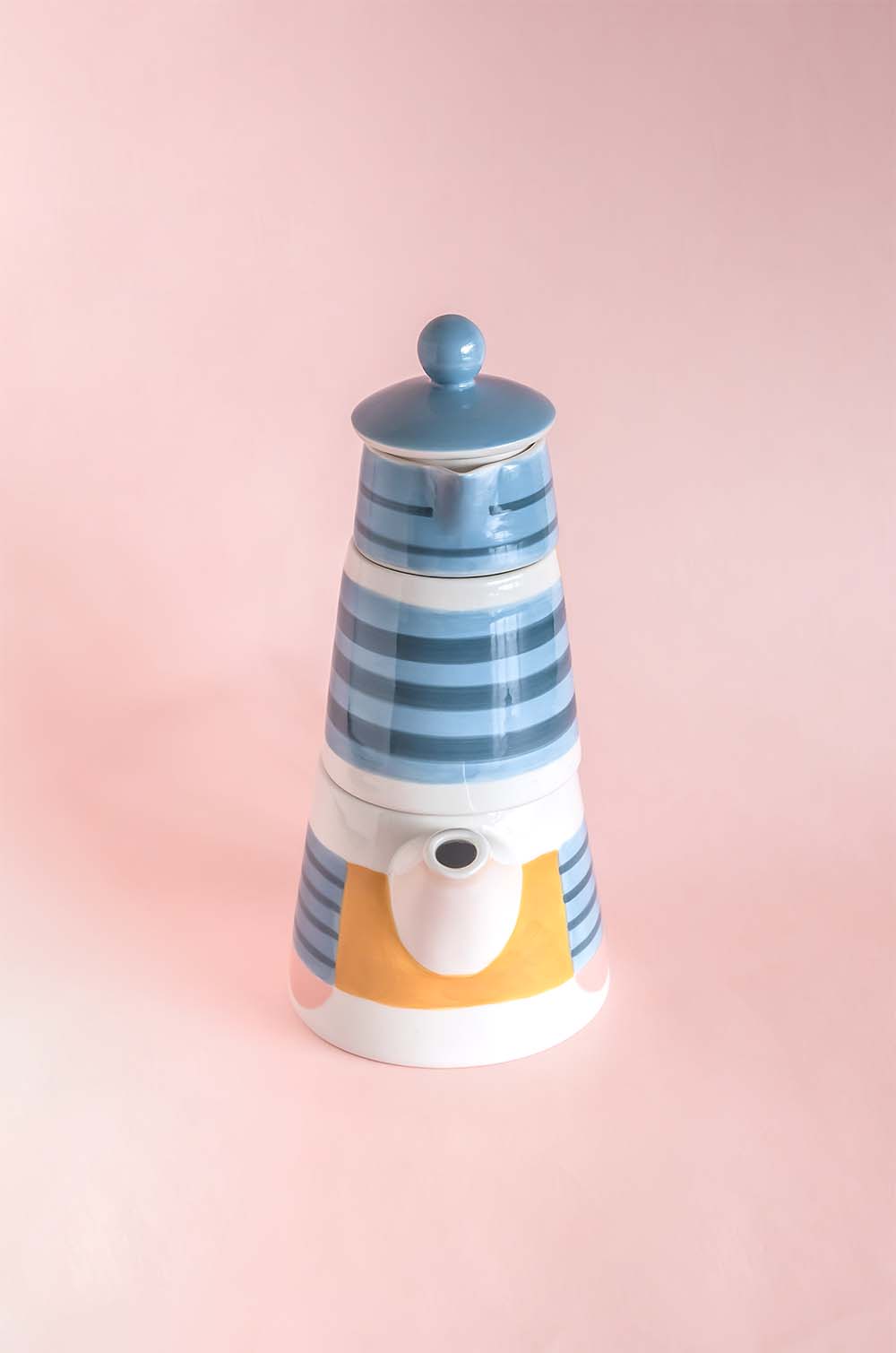 Tea for One- Mug | Handpainted Stoneware