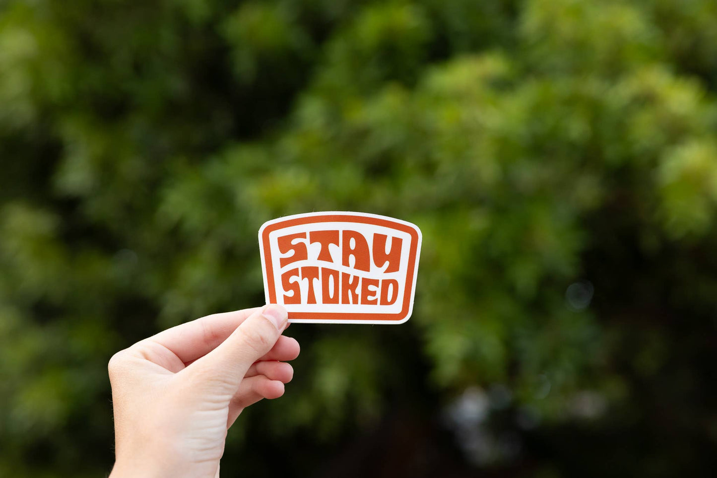 Stay Stoked - Vinyl Sticker